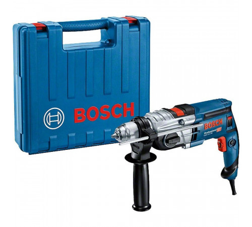 Сетевая ударная дрель Bosch GSB 19-2 RE, 850Вт, кейс (060117B500)