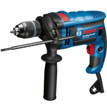 Сетевая ударная дрель Bosch GSB 16 RE, 750Вт, кейс (060114E500)