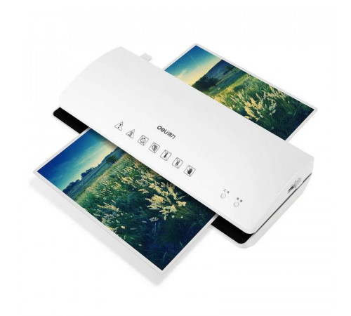 Ламинатор Deli Film width: A4Laminate speed: 250mm/min  Film range: 70-125mic Thickness: about 3min