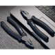 Пассатижи Deli  Home Series Black HT2007 180мм, эксклюзивный дизайн, рукоятка из высококачественного софттач пластика