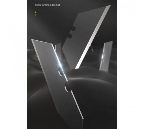 Технический нож "Home Series Black" Deli HT4008  Т-образное лезвие с механизмом автоматического возврата, эксклюзивный дизайн, корпус из высококачественного софттач пластика