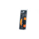 Технический нож "Home Series Black" Deli HT4009  ширина лезвия 9мм, эксклюзивный дизайн, корпус из высококачественного софттач пластика