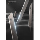 Технический нож "Home Series Black" Deli HT4009  ширина лезвия 9мм, эксклюзивный дизайн, корпус из высококачественного софттач пластика