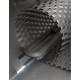 Технический нож "Home Series Black" Deli HT4018  ширина лезвия 18мм, эксклюзивный дизайн, корпус из высококачественного софттач пластика