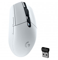 Мышь игровая Logitech G305 Lightspeed White |910-005291| белая, 200-12000dpi, беспроводная 2.4GHz, |910-005291| USB приемник LIGHTSPEED™, 5 программируемых кнопок, под обе руки