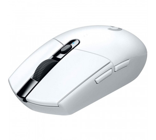 Мышь игровая Logitech G305 Lightspeed White |910-005291| белая, 200-12000dpi, беспроводная 2.4GHz, |910-005291| USB приемник LIGHTSPEED™, 5 программируемых кнопок, под обе руки