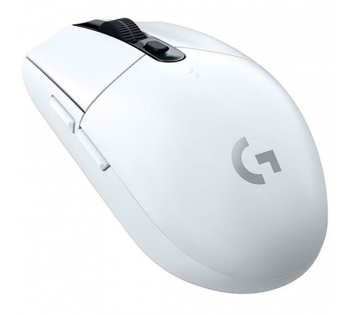 Мышь игровая Logitech G305 Lightspeed White |910-005291| белая, 200-12000dpi, беспроводная 2.4GHz, |910-005291| USB приемник LIGHTSPEED™, 5 программируемых кнопок, под обе руки