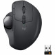 Мышь-трекбол Logitech MX Ergo |910-005179| черный, оптический светодиодный сенсор 512-2048dpi, |910-005179| Bluetooth+2.4G, эргономичный дизайн, 8 кнопок, АКБ до 4мес., правый хват