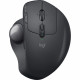 Мышь-трекбол Logitech MX Ergo |910-005179| черный, оптический светодиодный сенсор 512-2048dpi, |910-005179| Bluetooth+2.4G, эргономичный дизайн, 8 кнопок, АКБ до 4мес., правый хват
