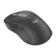Мышь беспроводная Logitech M650L Signature Graphite |910-006236| темно-серая, 400-4000 dpi, |910-006236| Bluetooth + 2.4G, 5 кнопок, АА-батарейка, полноразмерная, правый хват