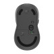 Мышь беспроводная Logitech M650L Signature Graphite |910-006236| темно-серая, 400-4000 dpi, |910-006236| Bluetooth + 2.4G, 5 кнопок, АА-батарейка, полноразмерная, правый хват