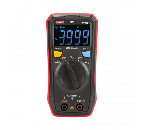 Мультиметр UNI-T  UT123 , 600В, 20МОм, карманный (0511237)
