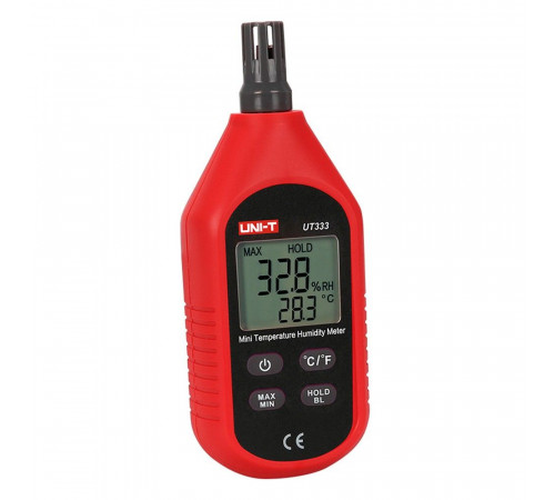 Гигрометр UNI-T Измеритель температуры и влажности UT333 , -10 ~ 60C, 0 ~ 100%