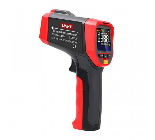 Термометр UNI-T Инфракрасный UT302C+ , -32С~ 1100С