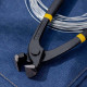 Клещи монтажные вязальные Deli DL111008 200мм, высокоуглеродистая сталь, прорезиненные рукоятки