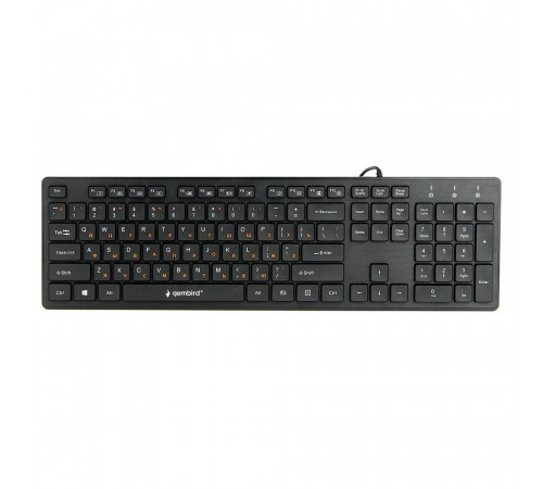 Клавиатура Gembird KB-8360U Шоколадный, USB, 104 клавиши, 2 usb-хаба (KB-8360U) (270142)