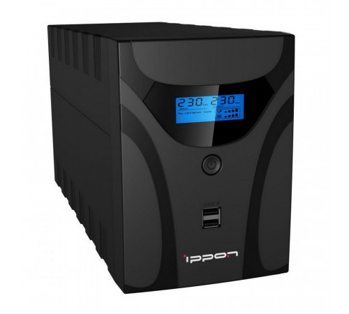 Источник бесперебойного питания Ippon Smart Power Pro II Euro 1200 720W/1200WA (1029740) (804960)