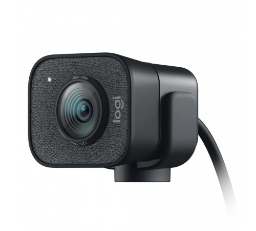 Веб-камера Logitech StreamCam Graphite для стримминга,черная, 2Mp, FullHD (до 1080p@60fps в MJPEG), автофокус, угол обзора 78°, универсальное крепление, USB Type-C кабель 1.5м