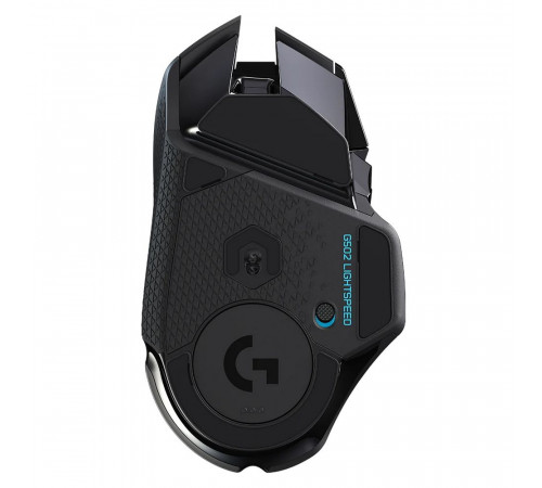 Мышь игровая Logitech G502 Lightspeed |910-005567| черная, 11 кнопок, 25600dpi (Hero 25K), RGB подсветка, беспроводная 2.4G / проводная USB 2.1м, под правую руку