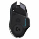 Мышь игровая Logitech G502 Lightspeed |910-005567| черная, 11 кнопок, 25600dpi (Hero 25K), RGB подсветка, беспроводная 2.4G / проводная USB 2.1м, под правую руку