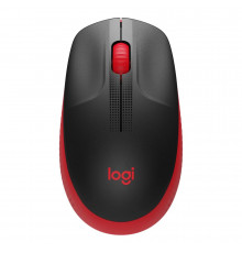 Мышь беспроводная Lgitech M190 Red |910-005908| красная, оптическая, 1000dpi, 2.4GHz, USB-ресивер