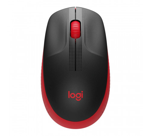 Мышь беспроводная Lgitech M190 Red |910-005908| красная, оптическая, 1000dpi, 2.4GHz, USB-ресивер
