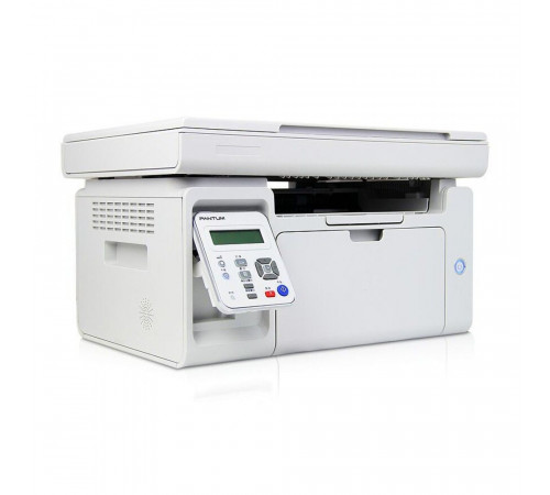 Pantum M6506NW A4, МФУ, лазерное, черно-белое, 22стр/мин, 1200x1200dpi, 600МГц, 128Мб, WiFi/USB/Ethernet, 700стр/картридж, белый корпус (M6506NW) (023580)