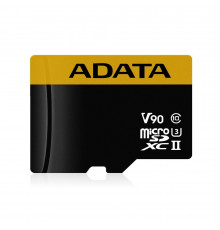 Карта памяти ADATA AUSDX64GUII3CL10-CA1 AUSDX64GUII3CL10-CA1 UHS-II U3 CLASS10, Adapter, 275/155 MB/s, RTL (968684)