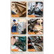 Разводной ключ «Home Series Gray" Deli HT1508C 200мм, эксклюзивный дизайн, рукоятка - высококачественный софттач пластик