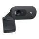 Веб-камера Logitech C505e черная, 1.2Mp, HD 720p@30fps, постоянный фокус, угол обзора |960-001372| 60°, складная конструкция, USB2.0, кабель 2м