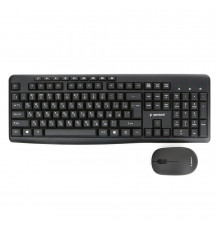 Комплект клавиатура и мышь Gembird  KBS-9400 черн, м/медиа, 113кл. 2.4ГГц, 1000 DPI черн, м/медиа, 113кл. 2.4ГГц, 1000 DPI (270807)