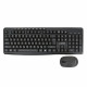 Комплект клавиатура и мышь Gembird  KBS-9400 черн, м/медиа, 113кл. 2.4ГГц, 1000 DPI черн, м/медиа, 113кл. 2.4ГГц, 1000 DPI (270807)