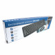 Комплект клавиатура и мышь Gembird KBS-9300 черн., 104 кл, 2.4ГГц, 1000 DPI черн., 104 кл, 2.4ГГц, 1000 DPI (270753)