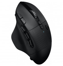 Мышь игровая Logitech G604 Lightspeed Hero |910-005649| черная, 400-16000dp Hero 16Ki, беспроводная 2.4GHz и Bluetooth, USB приемник LIGHTSPEED™, 15 кнопок, правый хват