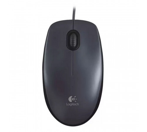 Мышь Logitech M90 Black (910-001793) черная, оптическая, 1000dpi, USB, 1.8м черная, оптическая, 1000dpi, USB, 1.8м