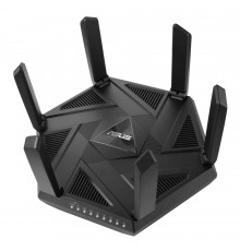 Маршрутизатор ASUS RT-AXE7800 WiFi 6E 2.5G 4x1G USB 4804+2402+574Mbps 6GHz/5GHz/2.4GHz (90IG07B0-MU9B00) (90IG07B0-MU9B00)