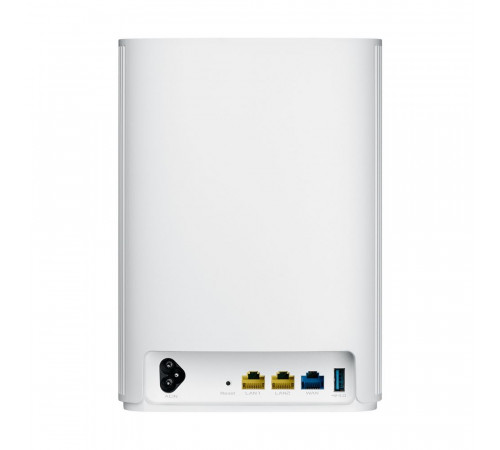 Маршрутизатор ASUS XP4(2-PK) (XP4(2-PK)/EU) WiFi 6 2x1G USB+2x1G USB 1201+574Mbps 5GHz/2.4GHz /P_EU_UK/WHITE-2-PK (90IG05T0-BM9110)