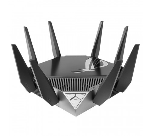 Маршрутизатор ASUS GT-AXE11000 WiFi 6E 2.5G 4x1G 2хUSB 4804+4804+1148Mbps 6GHz/5GHz/2.4GHz (90IG06E0-MO1R00)