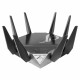 Маршрутизатор ASUS GT-AXE11000 WiFi 6E 2.5G 4x1G 2хUSB 4804+4804+1148Mbps 6GHz/5GHz/2.4GHz (90IG06E0-MO1R00)