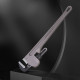 Трубный ключ Стиллсона облегченный Deli DL105024 550мм, максимальное открытие 73мм, Cr-Mo + углеродистая сталь