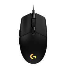 Мышь игровая Logitech G102 LIGHTSYNC Black |910-005808| черная, оптическая, 200-8000dpi, 2.1м USB 2.0, 6 программируемых кнопок, RGB подсветка, под обе руки