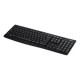 Клавиатура беспроводная Logitech K270 |920-003058| приемник Unifying, 2 батарейки AAA, RTL