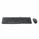 Комплект клавиатура и мышь LogitechDesktop MK120 (920-002561) клавиатура K120 черная, 104 клавиши с защитой от воды |920-002589| Клавиатура K120, мышь M100, цвет черный, USB, RTL