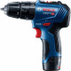 Аккумуляторная ударная дрель-шуруповерт Bosch GSB 12V-30 (2АКБ и ЗУ), 12В, 2А*ч, кейс (06019G9120)