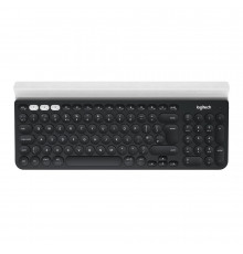 Клавиатура Logitech K780 черно-серая, компактная, 97 клавиш, 3 подключения Bluetooth или 2.4 GHz |920-008043| USB-ресивер (Logitech Unifying®), 2 элемента ААА