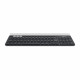 Клавиатура Logitech K780 черно-серая, компактная, 97 клавиш, 3 подключения Bluetooth или 2.4 GHz |920-008043| USB-ресивер (Logitech Unifying®), 2 элемента ААА