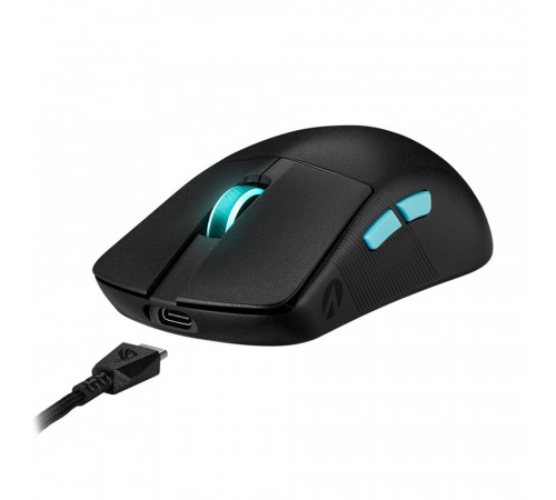 Мышь ASUS P713 ROG HARPE ACE AIM LAB EDITION BLK 54g 36,000DPI Bluetooth 5.1 2.4GHz 5buttons