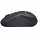 Мышь беспроводная Logitech M221 Silent Charcoal черная, оптическая, 1000dpi, 2.4 GHz, USB-ресивер, бесшумная (066199)