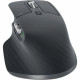 Мышь беспроводная Logitech MX Master 3S Graphite черная, 200-8000 dpi (Darkfield high precision), Bluetooth+2.4 GHz USB-ресивер (Logitech Unifying®), 7 кнопок, перезаряжаемая литий-полимерная батарея (500 мА·ч)