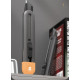 Набор технических ножей "Home Series Gray" Deli HT4003C (ножи 9мм+18мм+Т-образный), эксклюзивный дизайн, корпус из высококачественного софттач пластика